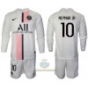 Maglia da Calcio a Maniche Lunghe Paris Saint Germain Neymar JR 10 Trasferta 2021-22 per Bambino